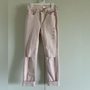 LC Lauren Conrad Blush Skinny Jeans